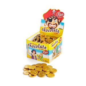 MOEDAS DE CHOCOLATE AO LEITE PAN 830 GRS