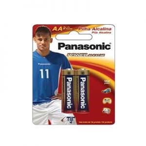 PILHA PEQ AA ALC PANASONIC C/2 UN