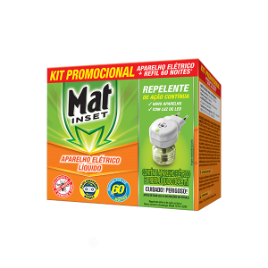 APARELHO MAT INSET LIQUIDO 60 NOITES