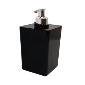 SABONETEIRA ACRILICA PUMP INFINITY PRETA