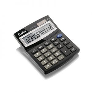 CALC MESA ELGIN 12DIG MV-4124 SOLAR E BAT