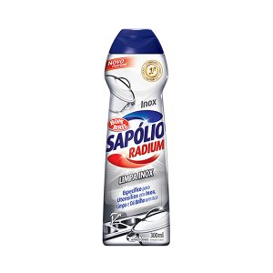 SAPONACEO CREMOSO RADIUM LIMPA INOX 300ML