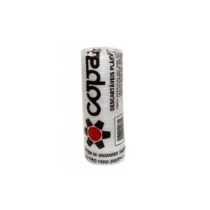 TAMPA PARA POTE TRANSP COPAZA 100ML C/50 UN
