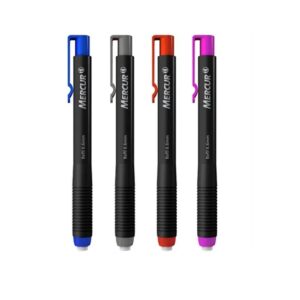 CANETA BORRACHA MERCUR C/ 01 REFIL