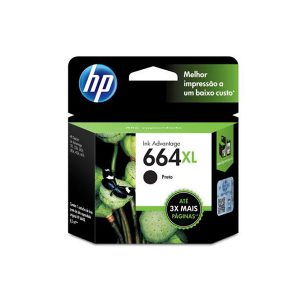 F6V31AB CARTUCHO HP ORIG PTO 664XL 8,5 ML