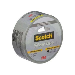 FITA ADESIVA SILVER TAPE CINZA 3M 45MM X 25 MT