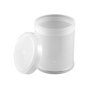POTE PLASTICO C/TAMPA ROSCA 500 GRS