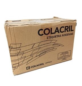 ETIQ LASER COLACRIL CX C/1.000 FLS 8007 25,4X101,6 - 20 P/FL