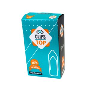 CLIPS 10/0 GALV. CX GRANDE TOP C/120 UN