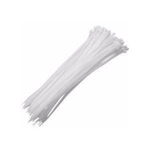 ABRACADEIRA NYLON F7015 BRANCA 15CM 15,1X3,7 PCT C/100