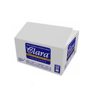 PAPEL HIG INTERFOLHADO CAI CAI FLORAX CLARA FOLHA DUPLA C/8.000 FLS