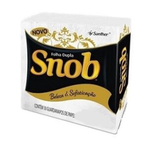 GUARDANAPO SNOB FL DUPLA 24X24 PCT C/50