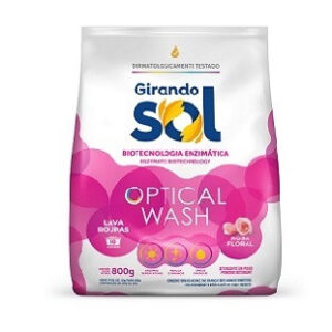 SABAO EM PO GIRANDO SOL 800 GRS FLORAL ROSA