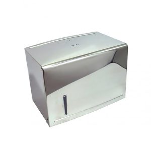 SUPORTE P/PAPEL TOALHA 2 E 3 DOBRAS INOX AURIMAR