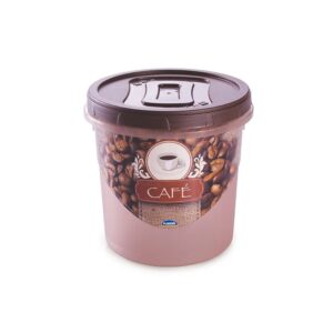 POTE PLASTICO CAFE BEGE PLASUTIL 500GRS