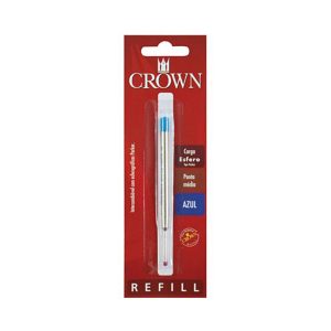 CARGA CANETA ESFEROGRAFICA PARKER CROWN AZUL REF.CA14007A