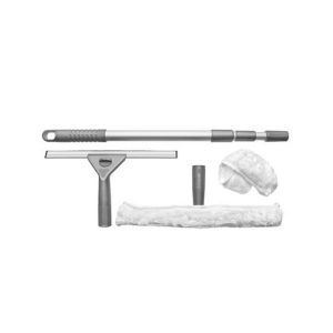 RODO LIMPA VIDRO KIT COM CABO 1,20MT RODO REFIL RODO SECADOR