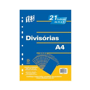 DIVISORIA FICHARIO YES A/Z CINZA 21TBA