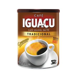 CAFE SOLUVEL PO 200 GR IGUACU LATA