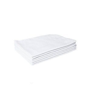 FLANELA BRANCA PARA SECAGEM 1,60X1,00