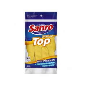 LUVA FORRADA SANRO 1555 TOP AMARELA GRANDE