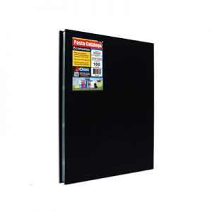 PASTA CATAL CHIES 1124 A-4 C/ 100 PRETO