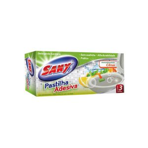 PASTILHA SANIT ADESIVA SANY CITRUS C/3 UN