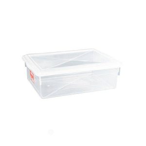 CAIXA PLASTICA BIOPRATICA C/TAMPA 05LTS 33X21,8X10,3