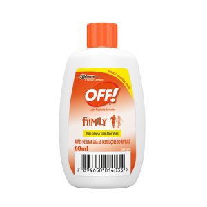 REPELENTE OFF FAMILY LOCAO 60 ML