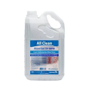 ALCOOL GEL AUDAX USO GERAL 70?INPM 05 LTS