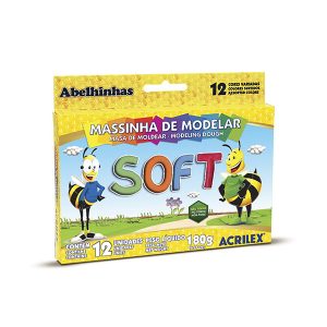MASSA DE MODELAR C/12 ACRILEX